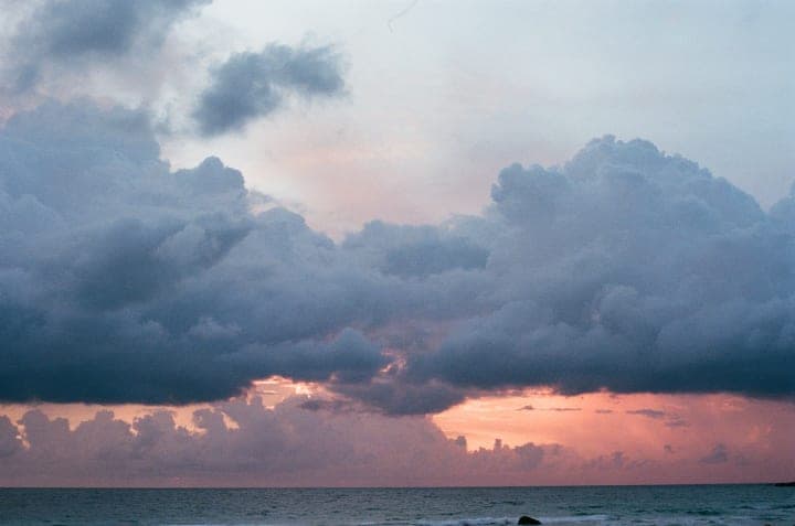 sunset in phuket